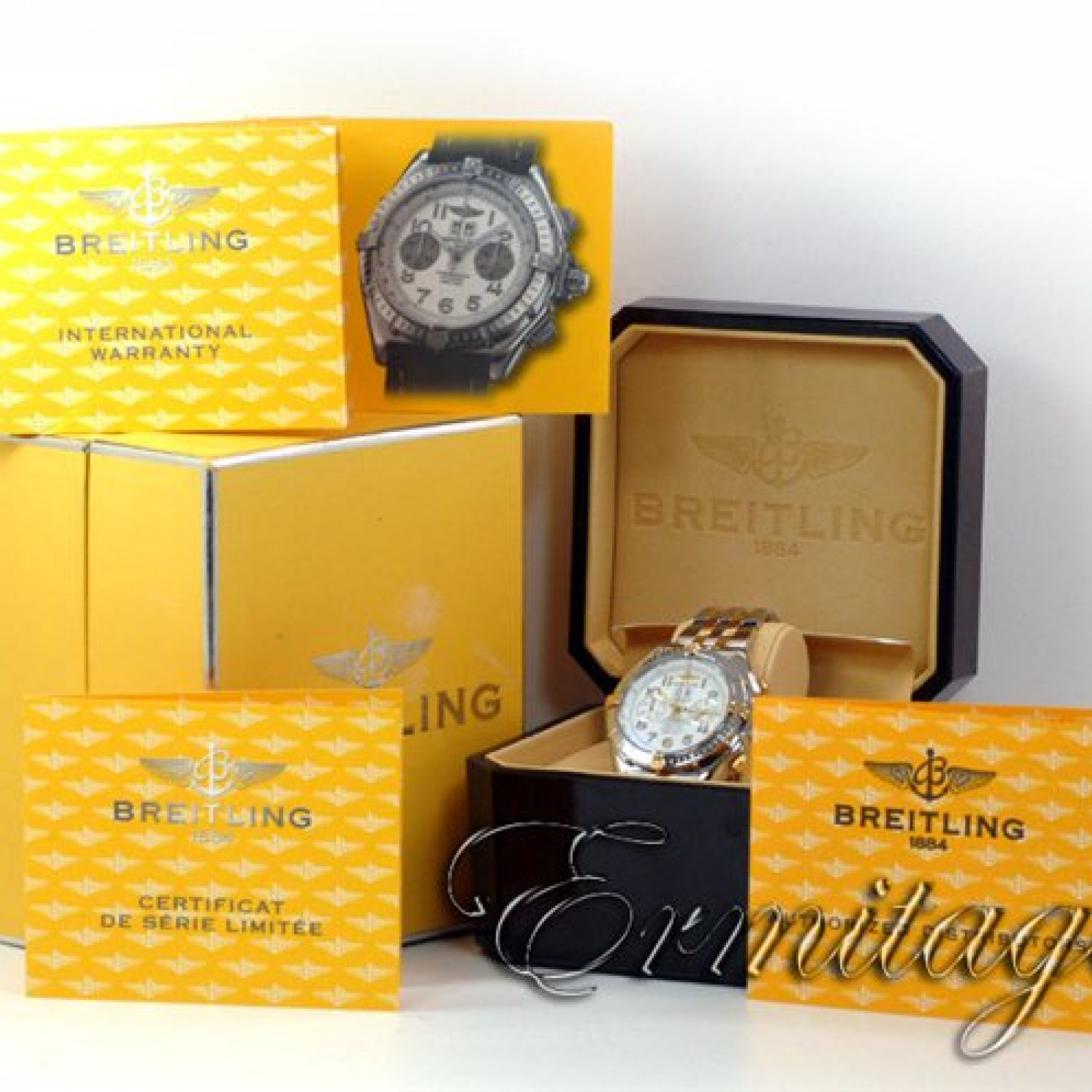 Breitling Crosswind Special Sport B44356 Gold & Steel